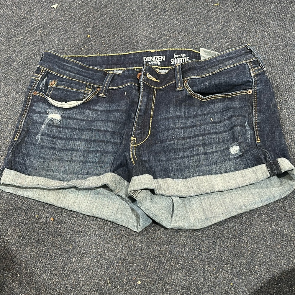 Blue shorts